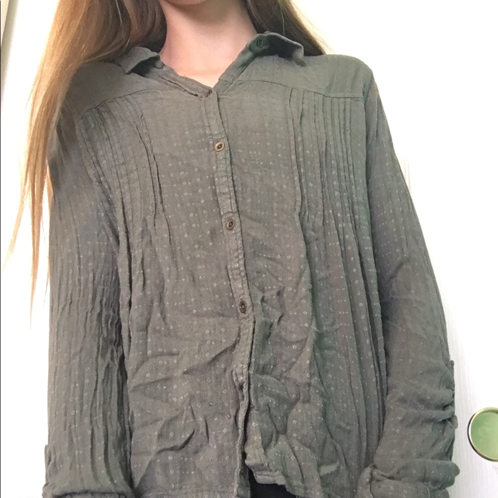 Army green top